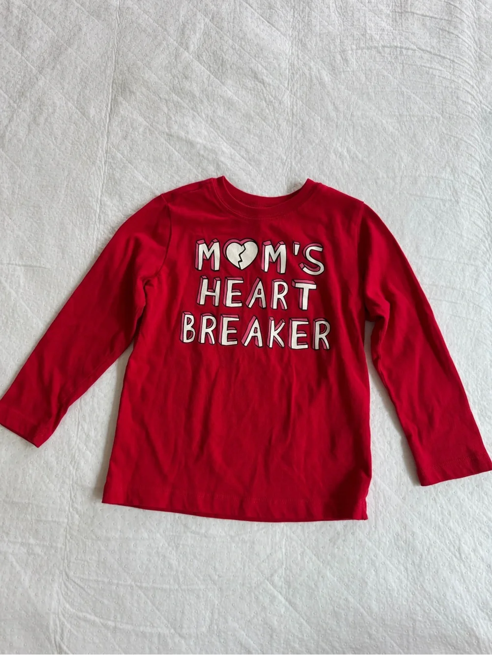 OshKosh Mom’s Heart Breaker Shirt Size 2T